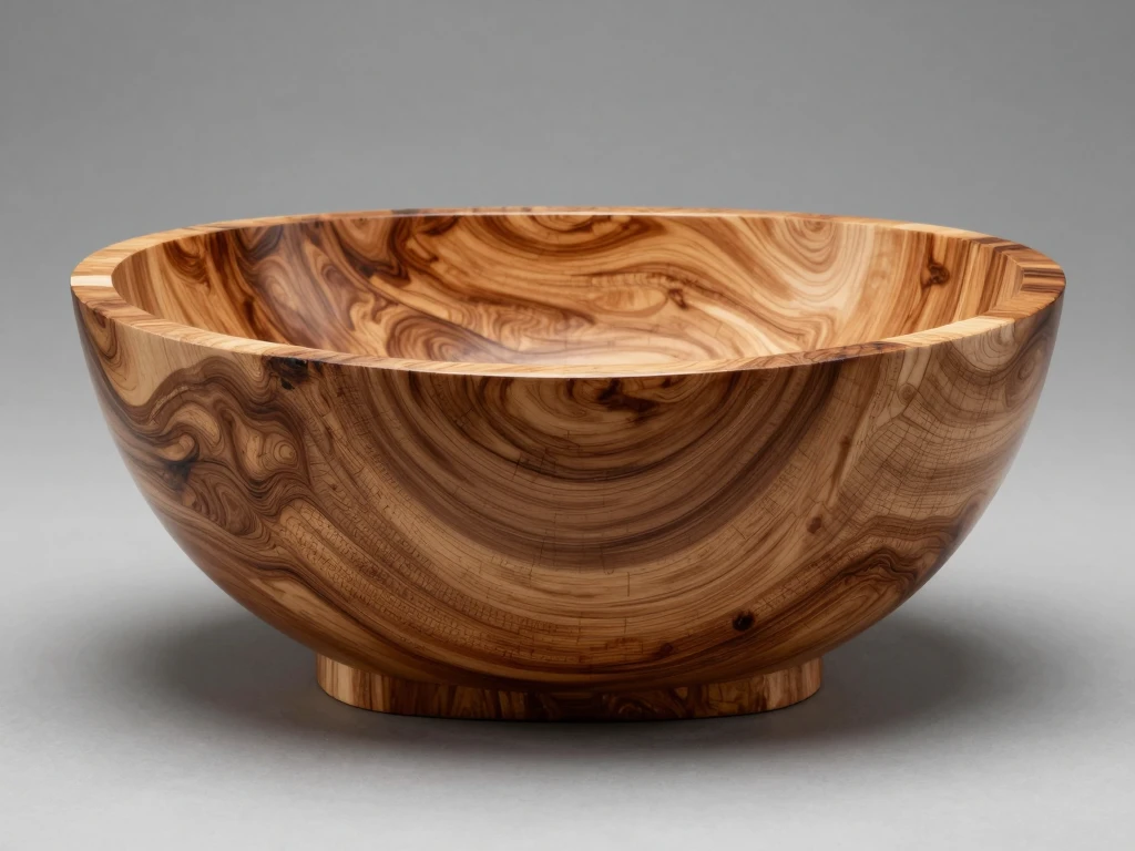 Turned Wooden Vessel