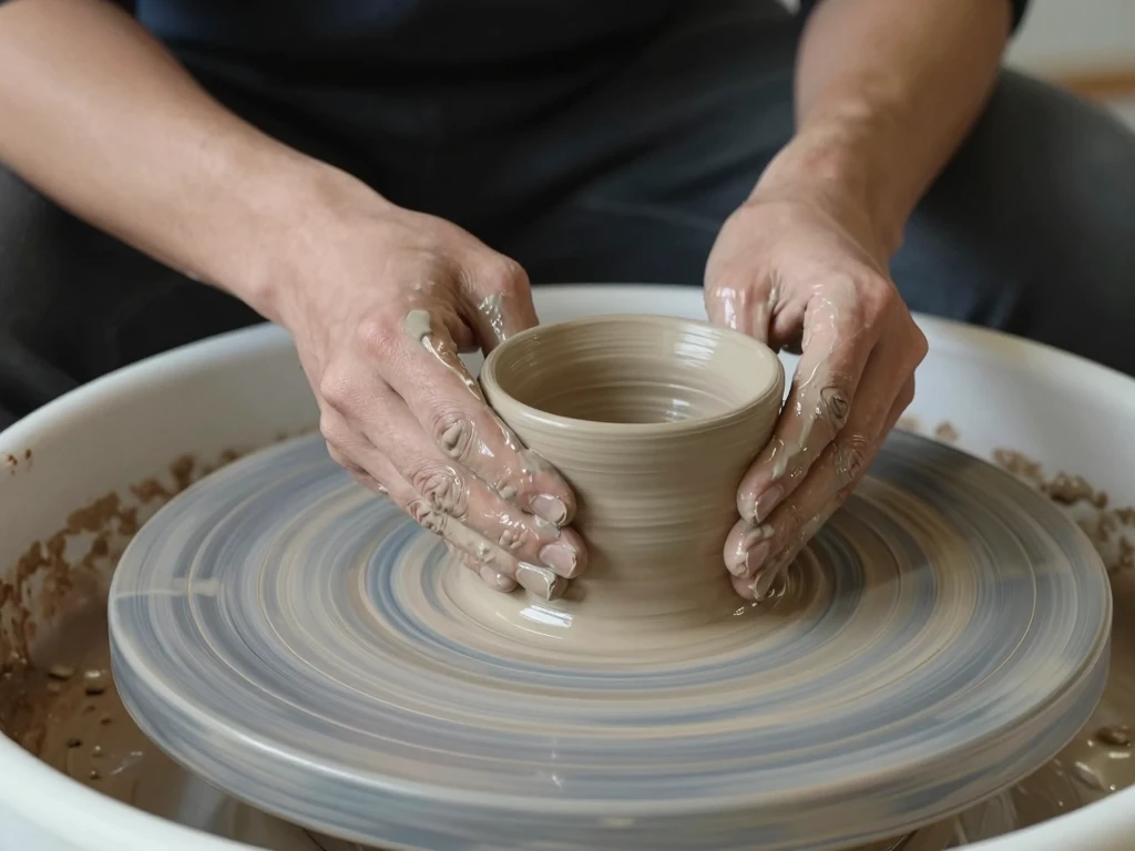 Artisan Creating New Piece