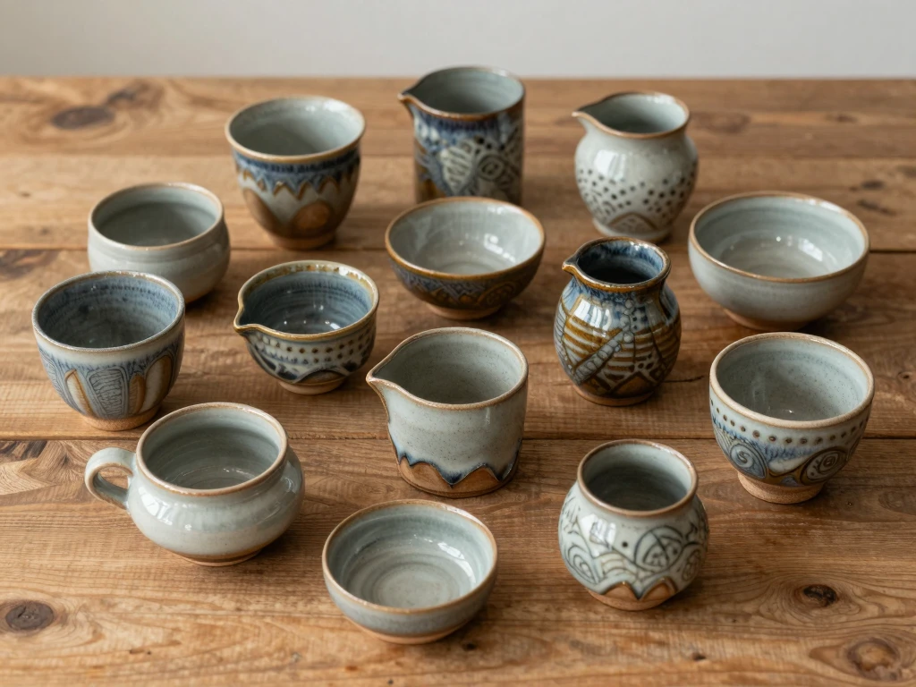 Beautiful handmade ceramic pieces